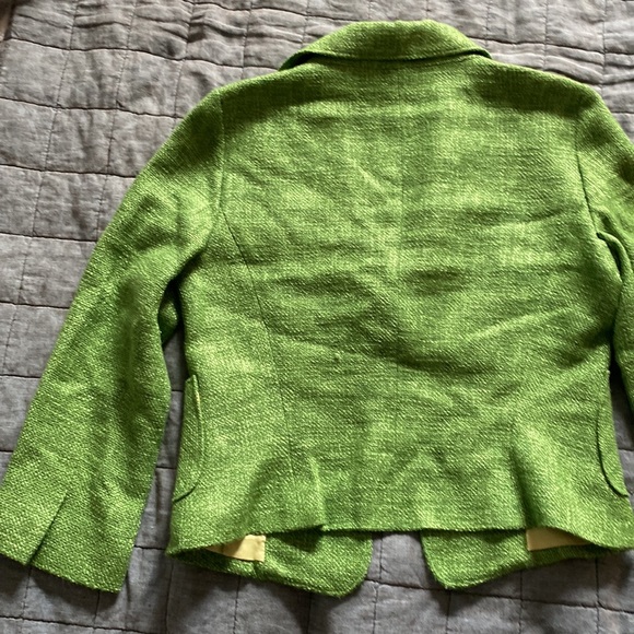 Zara tweed blazer - gorgeous green! - Picture 7 of 7